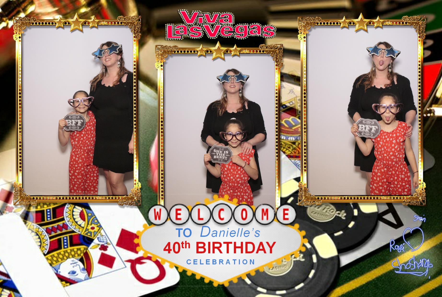 Danielle’s 40th birthday | View more photos from the event at gallery.myphotoboothexperience.co.uk/u/MyPhotoBoothExperienceLtd/Danielle’s-40th-birthday